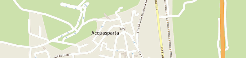 Mappa della impresa spezzi gioacchino a ACQUASPARTA