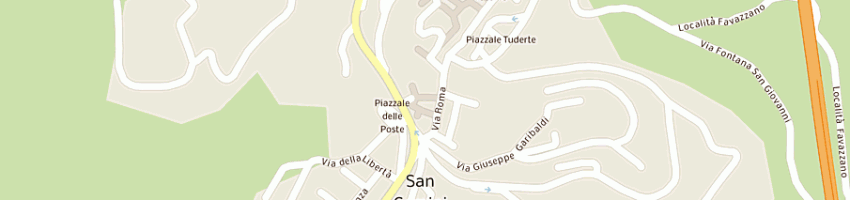 Mappa della impresa candelori piero a SAN GEMINI