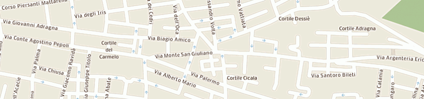 Mappa della impresa stampe termiche malato giovanni a TRAPANI