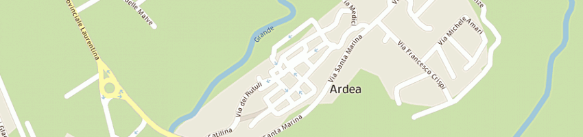 Mappa della impresa olivieri temistocle a ARDEA