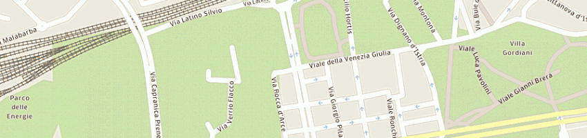 Mappa della impresa comune di roma ripartizione x villa dei gordiani a ROMA