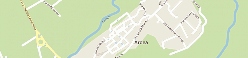 Mappa della impresa d'alesio maura a ARDEA
