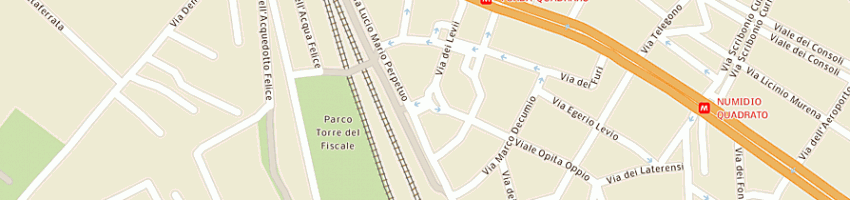 Mappa della impresa giometti claudio a ROMA