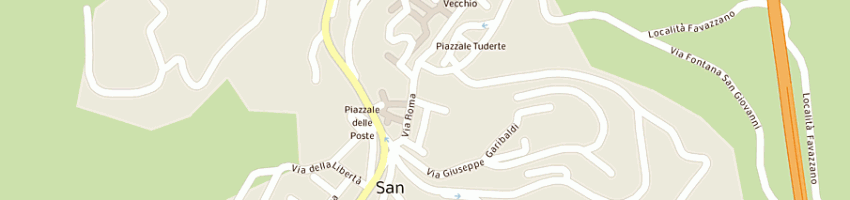 Mappa della impresa softeg di giacinti emanuele a SAN GEMINI