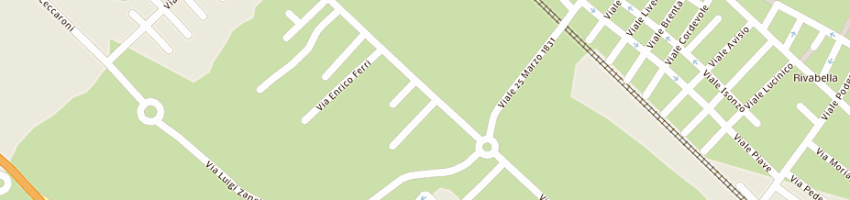 Mappa della impresa tamburini walter e c snc a RIMINI