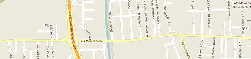 Mappa della impresa fattori e c sas a RIMINI