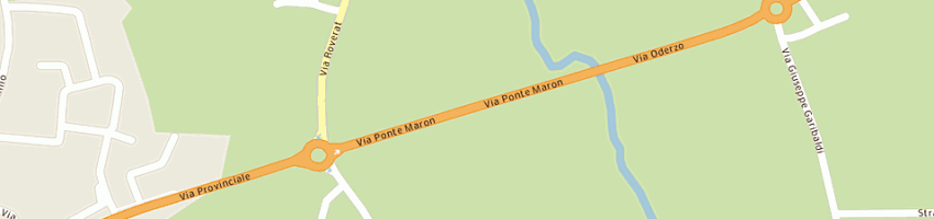 Mappa della impresa matano service sas di matano patrick e c a PORTOBUFFOLE 