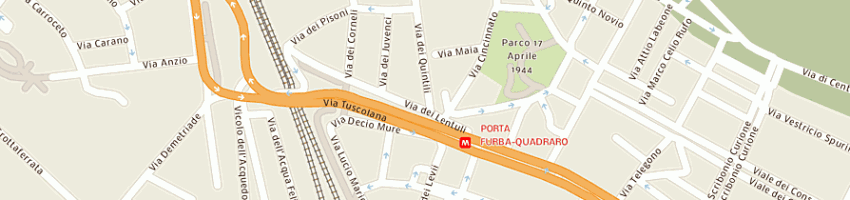 Mappa della impresa yang zheng an a ROMA