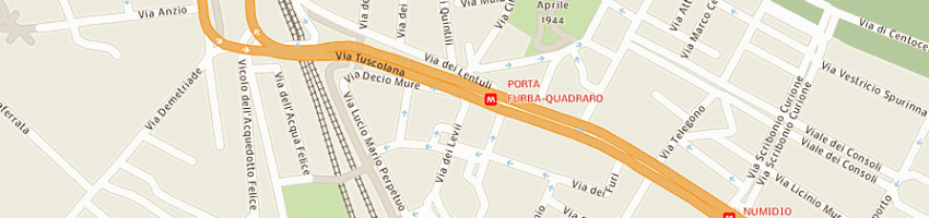 Mappa della impresa de pascali vincenzo e c sas a ROMA