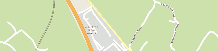Mappa della impresa sangemini spa a SAN GEMINI
