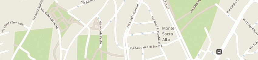 Mappa della impresa de santis antonio a ROMA