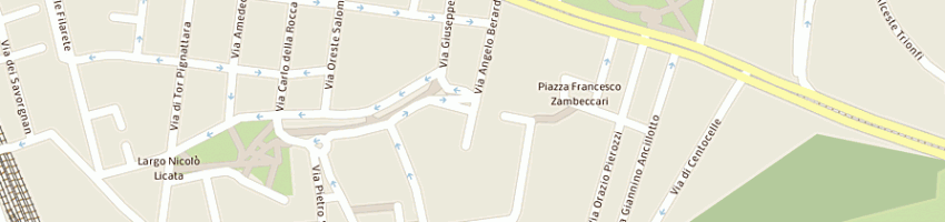 Mappa della impresa mp elettronica a ROMA