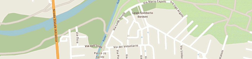 Mappa della impresa azzone salvatore a RIMINI