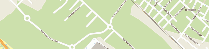 Mappa della impresa ristorante pizzeria quattro ruote a RIMINI
