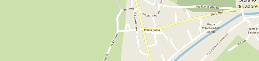 Mappa della impresa dibona bruno a SANTO STEFANO DI CADORE