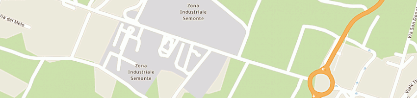 Mappa della impresa iras snc di mercorella daniele e c a GUBBIO