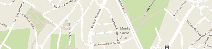 Mappa della impresa biancalana idrotermosanitari sas di ceccotti alessandro e c a ROMA