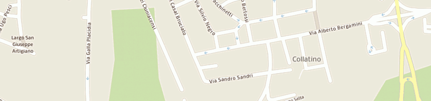 Mappa della impresa asilo nido pietralata s basilio a ROMA