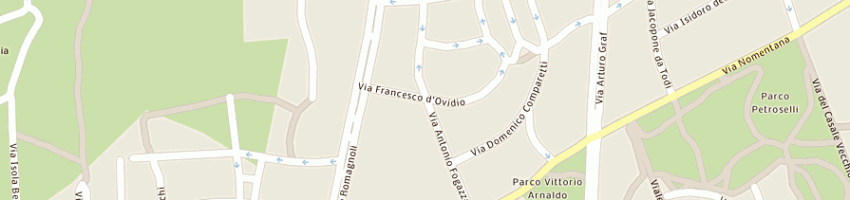 Mappa della impresa geg comunications sas di grossi giuseppina e c a ROMA