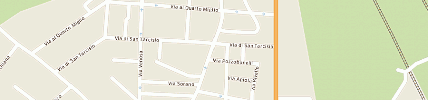 Mappa della impresa muscara' bruno a ROMA
