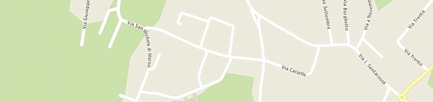 Mappa della impresa cecchini giacomino a BRUGNERA