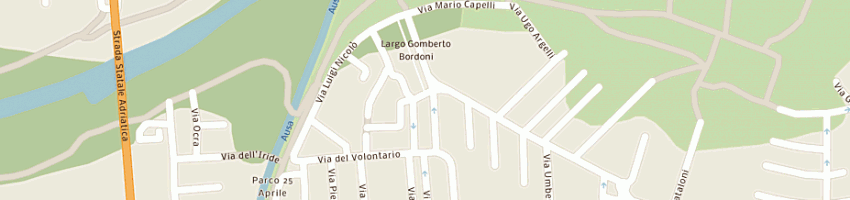 Mappa della impresa edil costruzioni romano srl unipersonale a RIMINI