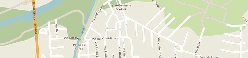 Mappa della impresa zangoli otello a RIMINI