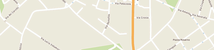 Mappa della impresa areazienda srl a ROMA