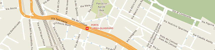 Mappa della impresa mari srl a ROMA