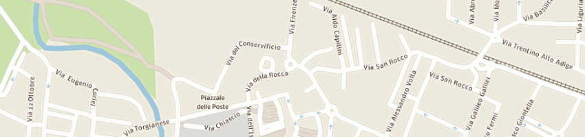 Mappa della impresa deco-casa di rosignoli paolo e c snc a BASTIA UMBRA