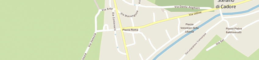 Mappa della impresa com - fer di comis danilo a SANTO STEFANO DI CADORE