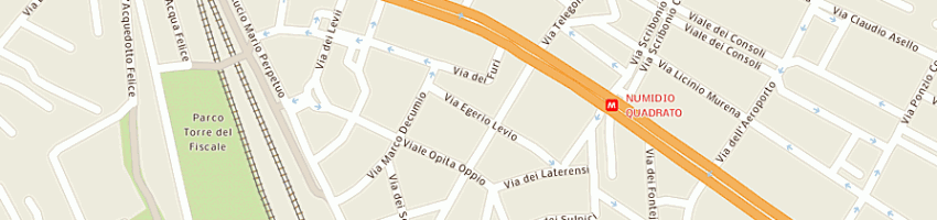 Mappa della impresa siry 96 sas di stendardi francesco a ROMA