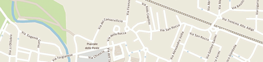 Mappa della impresa rb di branda rosella (sas) a BASTIA UMBRA