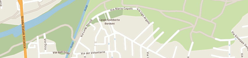 Mappa della impresa semprini caterina a RIMINI
