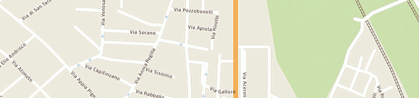 Mappa della impresa sogident snc a ROMA