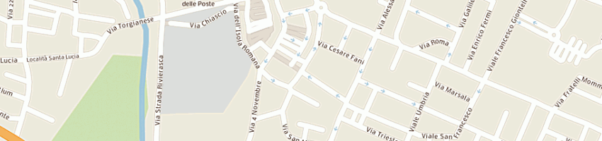 Mappa della impresa tutt'idee sas a BASTIA UMBRA