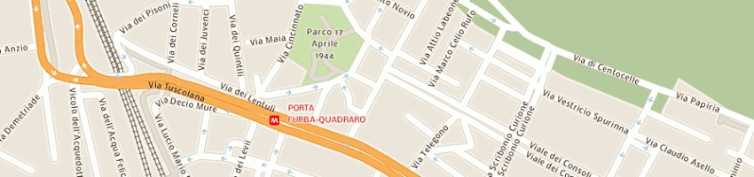 Mappa della impresa capobianco tommaso a ROMA
