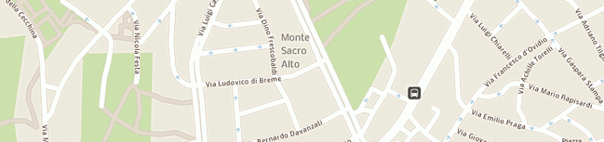 Mappa della impresa bar camera caffe' a ROMA