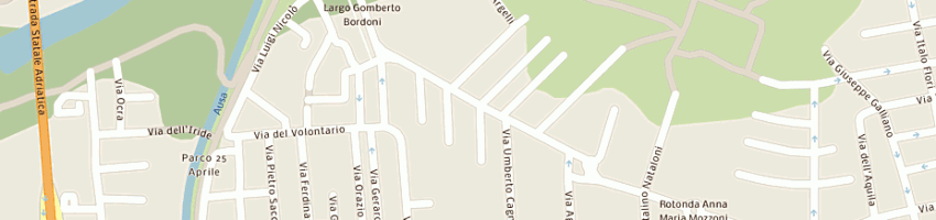Mappa della impresa pirri gian vittorio a RIMINI