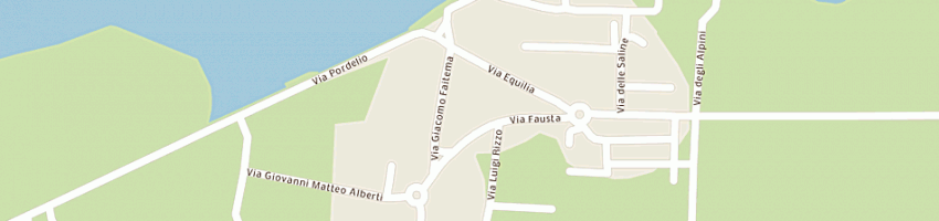 Mappa della impresa de bortoli bianca e c societa' in nome collettivo a VENEZIA