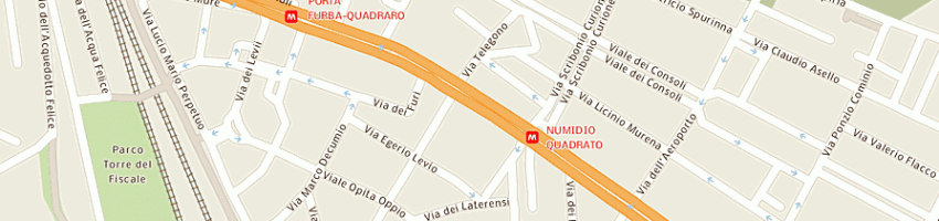 Mappa della impresa muzzi aurelio a ROMA