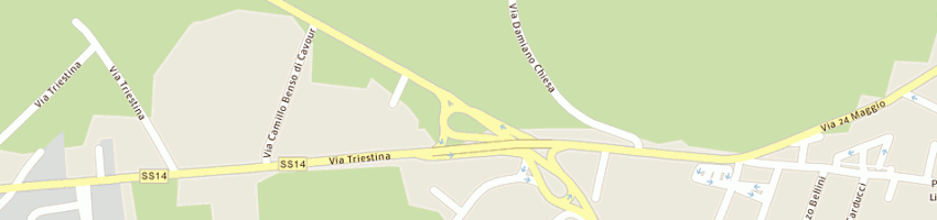 Mappa della impresa battistel arnaldo e c snc a MUSILE DI PIAVE