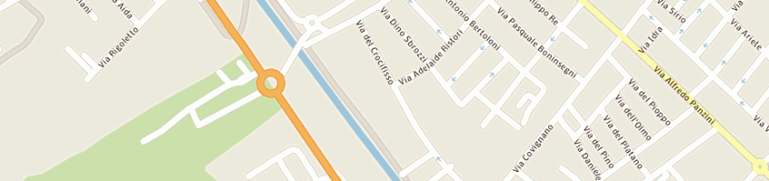 Mappa della impresa studio topograft baldacci g ciavatta m a RIMINI