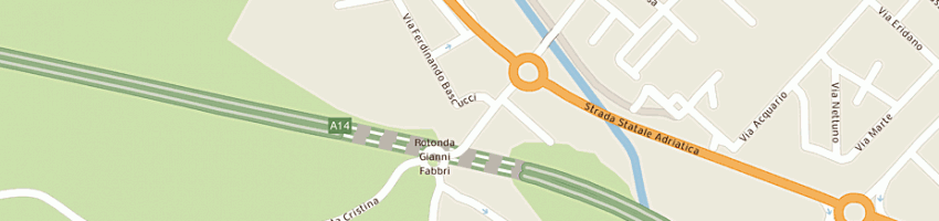 Mappa della impresa cancelliere giuseppe a RIMINI