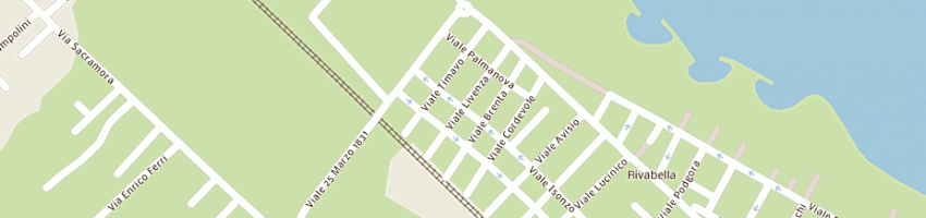 Mappa della impresa albergo ilva a RIMINI
