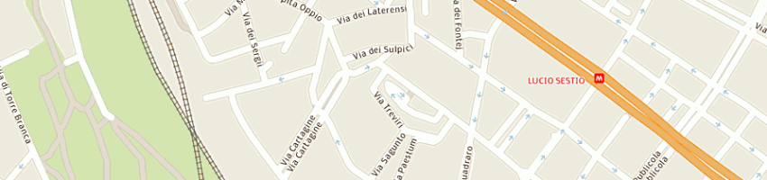 Mappa della impresa rossiello barbara a ROMA