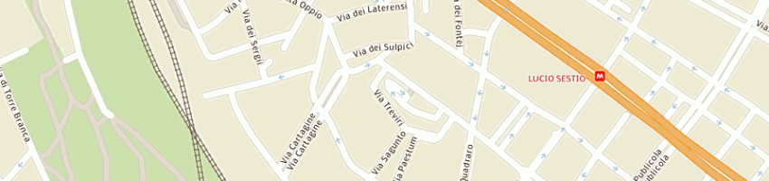 Mappa della impresa nagni maurizio a ROMA