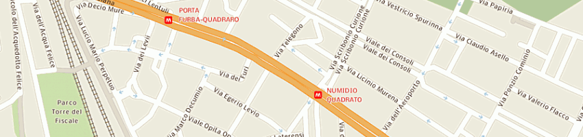 Mappa della impresa beniamini mirko a ROMA