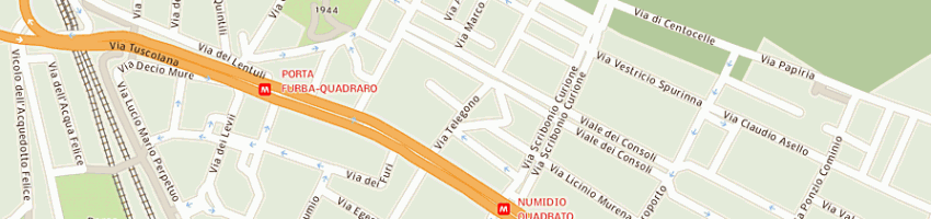 Mappa della impresa cedat 2000 sas a ROMA