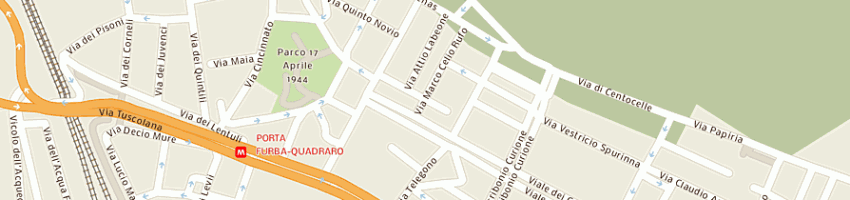 Mappa della impresa conversa raffaele a ROMA